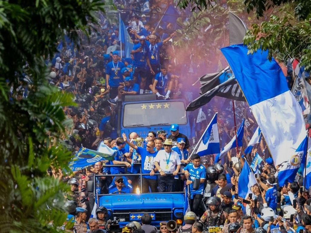 Persib Siapkan Pawai Juara Lintas Generasi, Legenda Ikut Turun ke Jalan